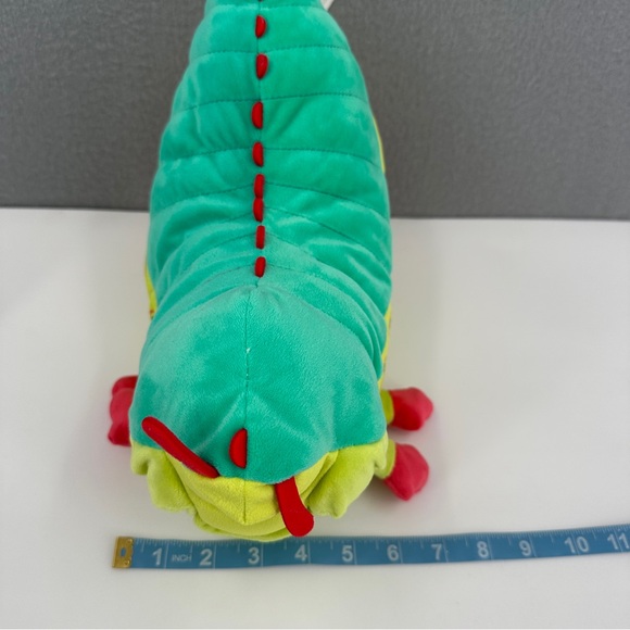 Disney Pixar Heimlich A Bug's Life Green Caterpillar 12" Plush Stuffed Animal - Picture 12 of 12
